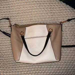 Coach Color Block Hand Bag